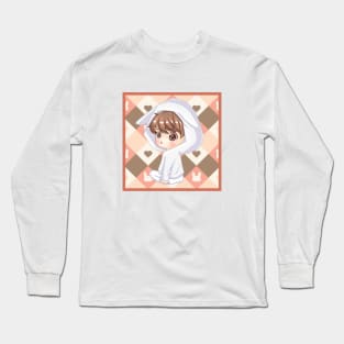 BTS KPOP JUNGKOOK CUTE CHIBI CHARACTER Long Sleeve T-Shirt